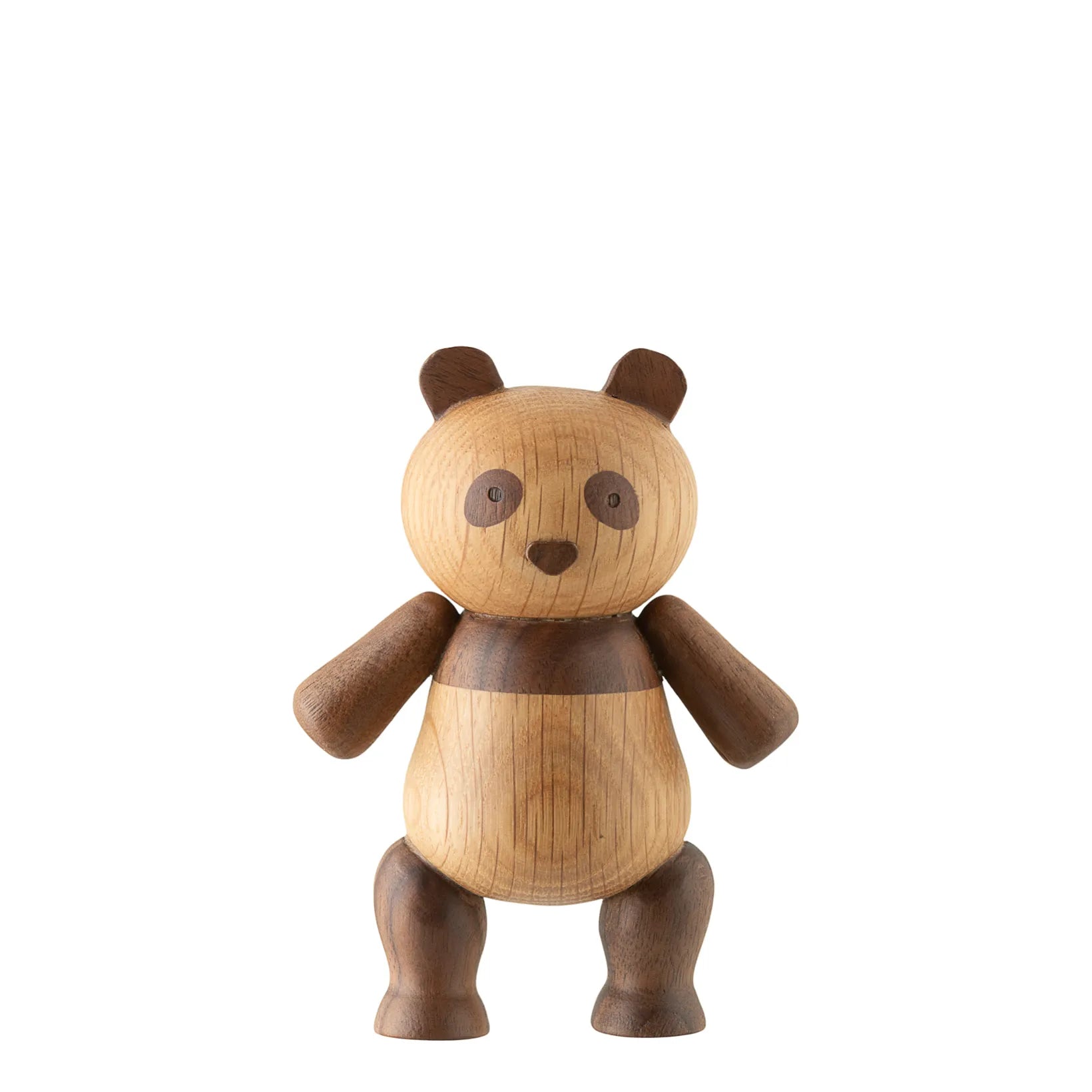 Panda aus Eiche/Baumnuss